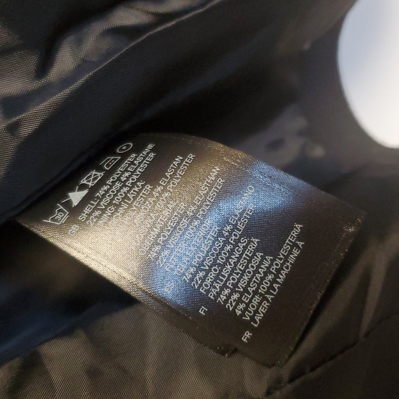 H&M Black Blazer Jacket Size 12 - Picture 9 of 10